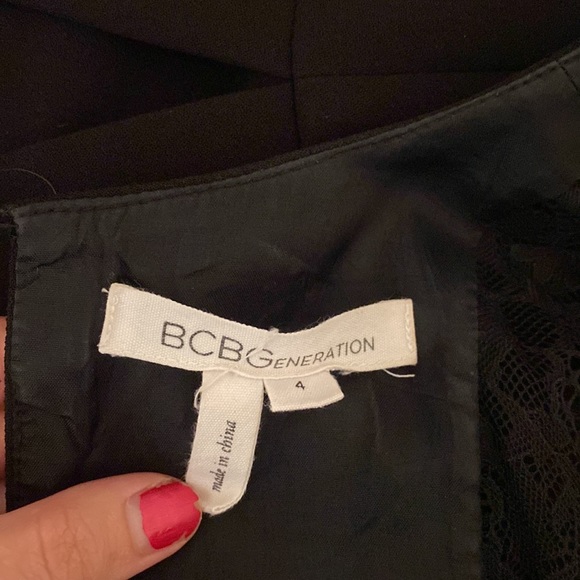 BCBG Generation Black Mini Dress - Picture 5 of 5